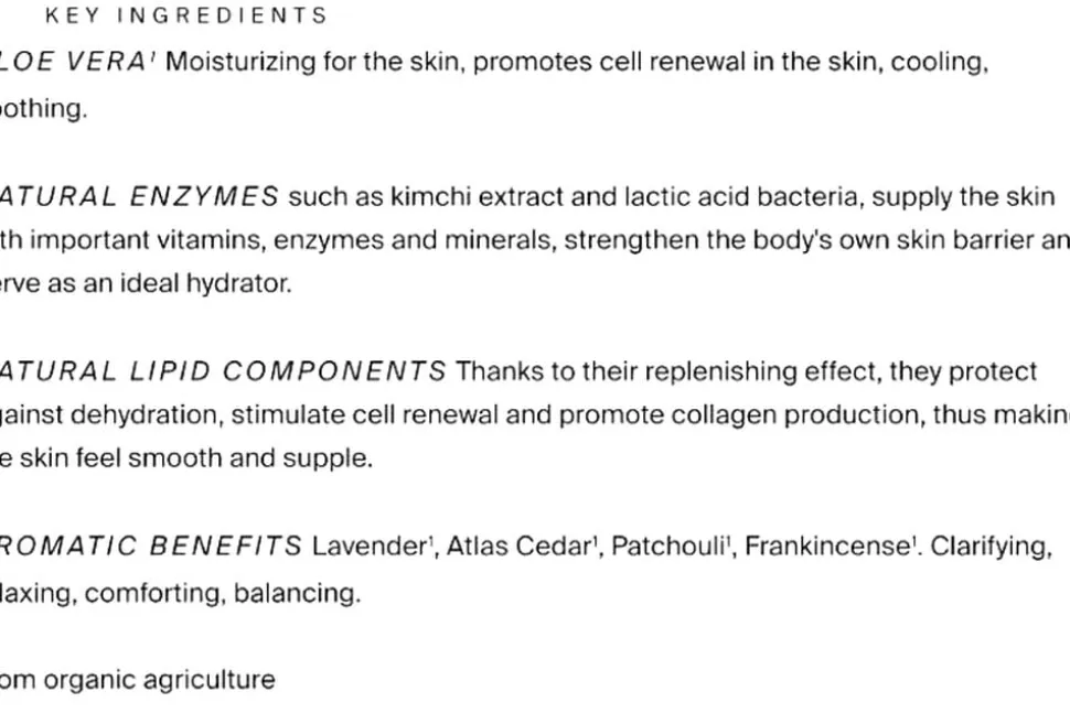 Organic Body Wash Lavender