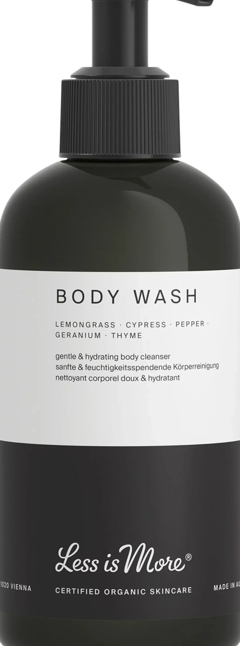 Organic Body Wash Lemongrass