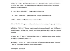 Organic Herbal Tonic