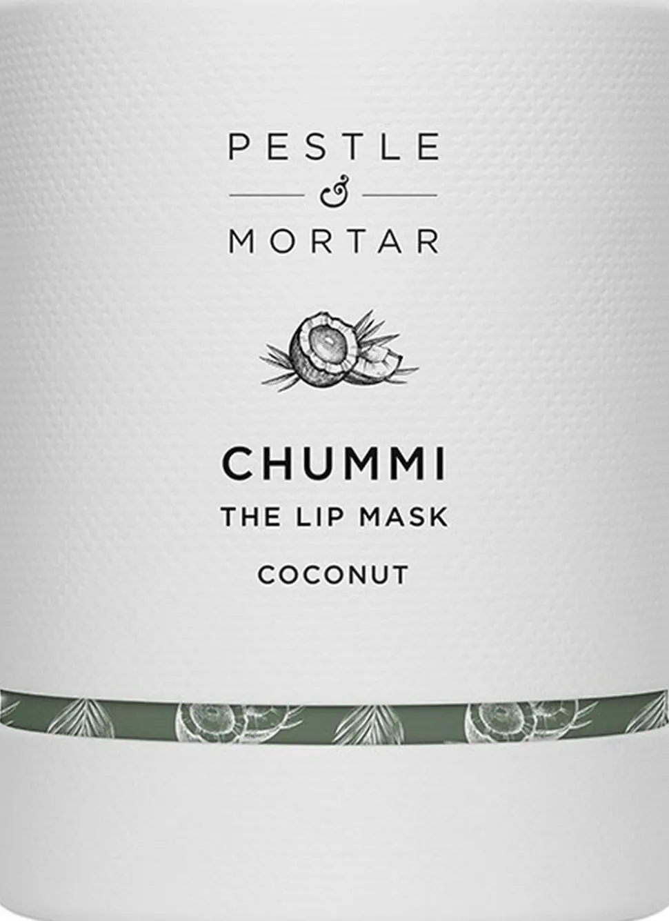 Pestle & Mortar Chummi Lip Mask - Coconut 20g
