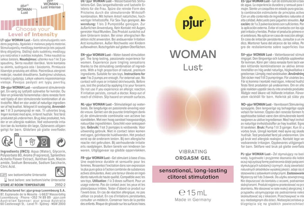 pjur WOMAN Lust