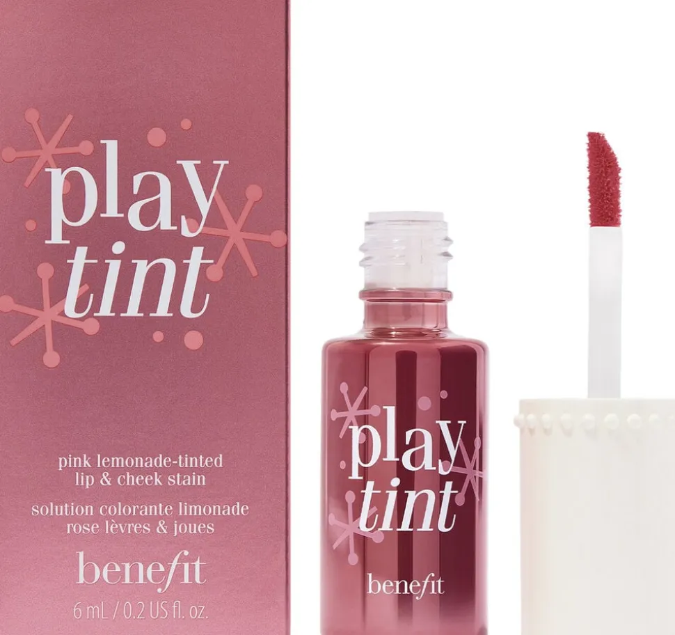 Playtint tint til kinder & læber - flydende tint i rosa