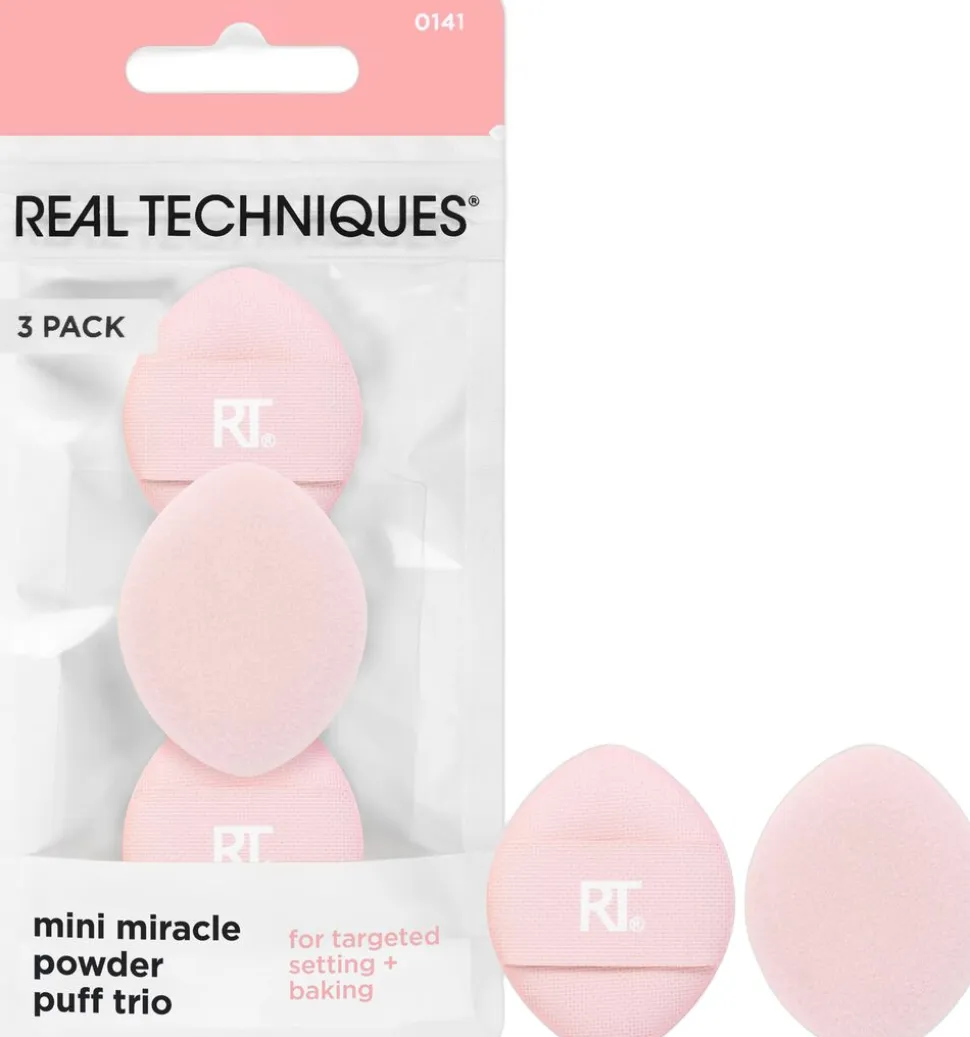 Real Techniques Mini Miracle Powder Puff Trio