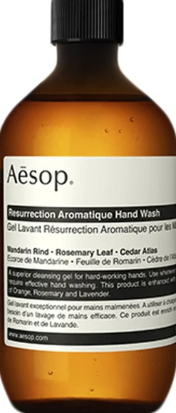 Resurrection Aromatique Hand Wash 500mL with Screw Cap