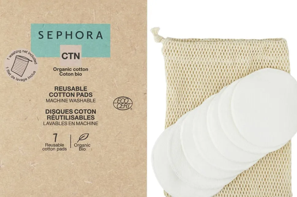 Reusable Cotton Pads - 7-day kit - organic cotton