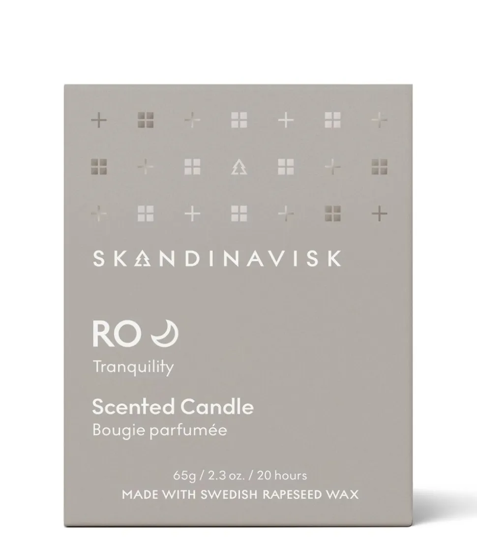 RO Scented Candle w Lid 65g