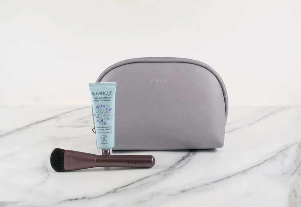 Rosalique Makeup pung m/Rosalique og Brush