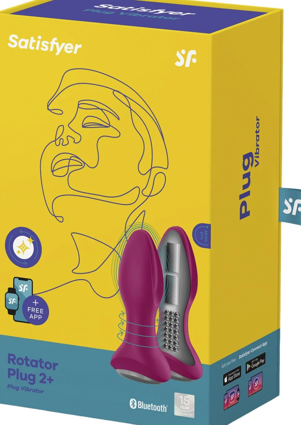 Rotator Plug 2+ Prostata Vibrator