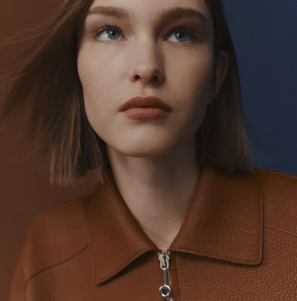 Rouge Hermes Natural Matte Lipstick, Rose Doblis