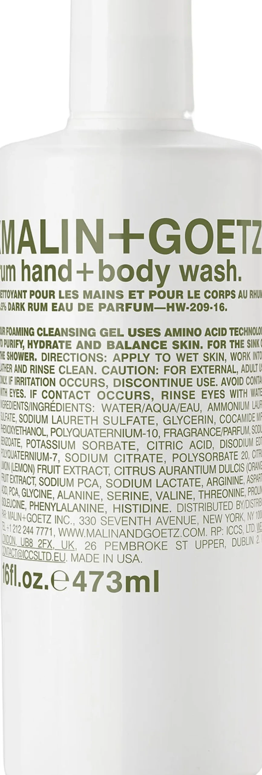 Rum Hand + Body Wash