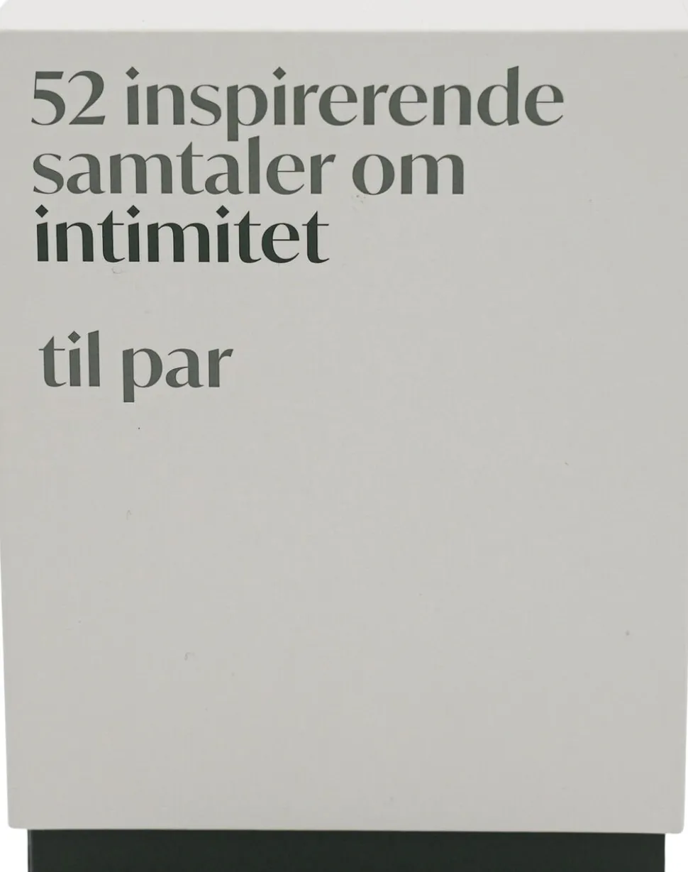 Samtalekort - Intimitet