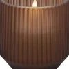 Scented wax glass candle, Awaken, Brown, 8,5x9,5 cm *