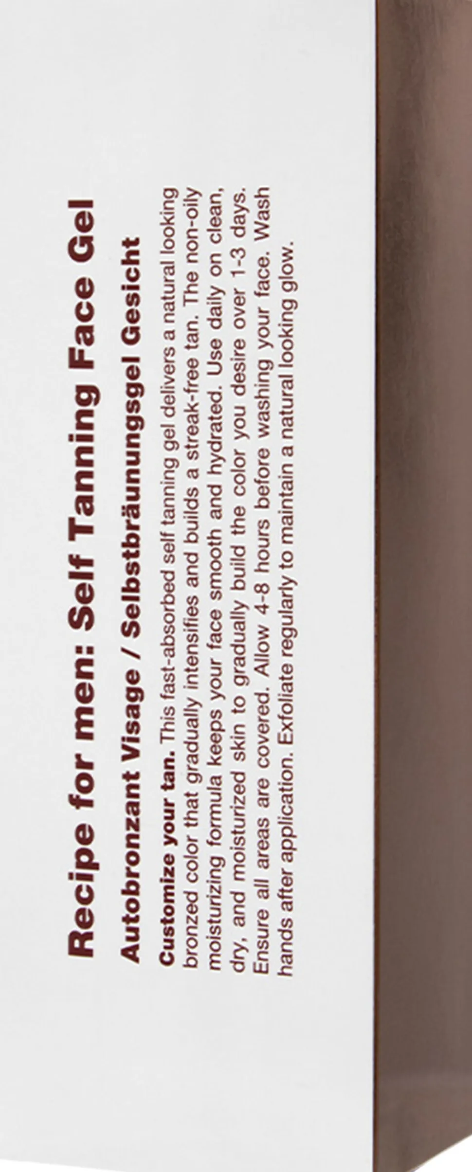 SELF TANNING FACE GEL