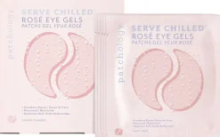 SERVED CHILLED ROSÉ EYE GELS