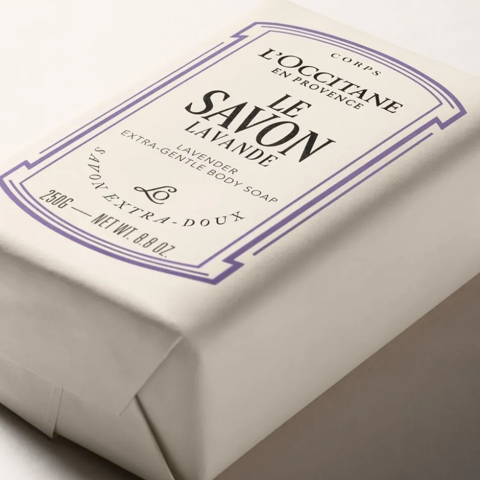 Shea Butter (Karité) Lavender Body Soap 250g