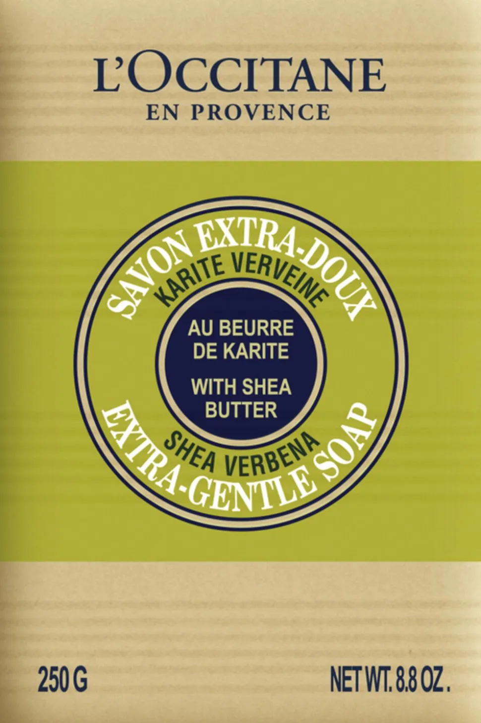 Shea Butter (Karité) Verbena Body Soap 250g
