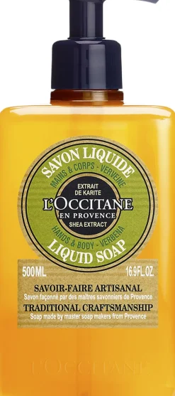 Shea (Karité) Verbena Liquid Hand Soap 500ml