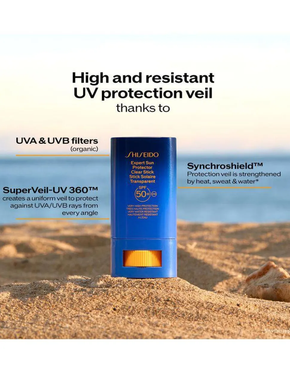 Shiseido Sun Clear Stick SPF50+ 20g