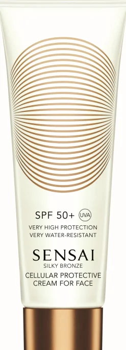 Silky Bronze Cellular Protective Cream For Face SPF50+