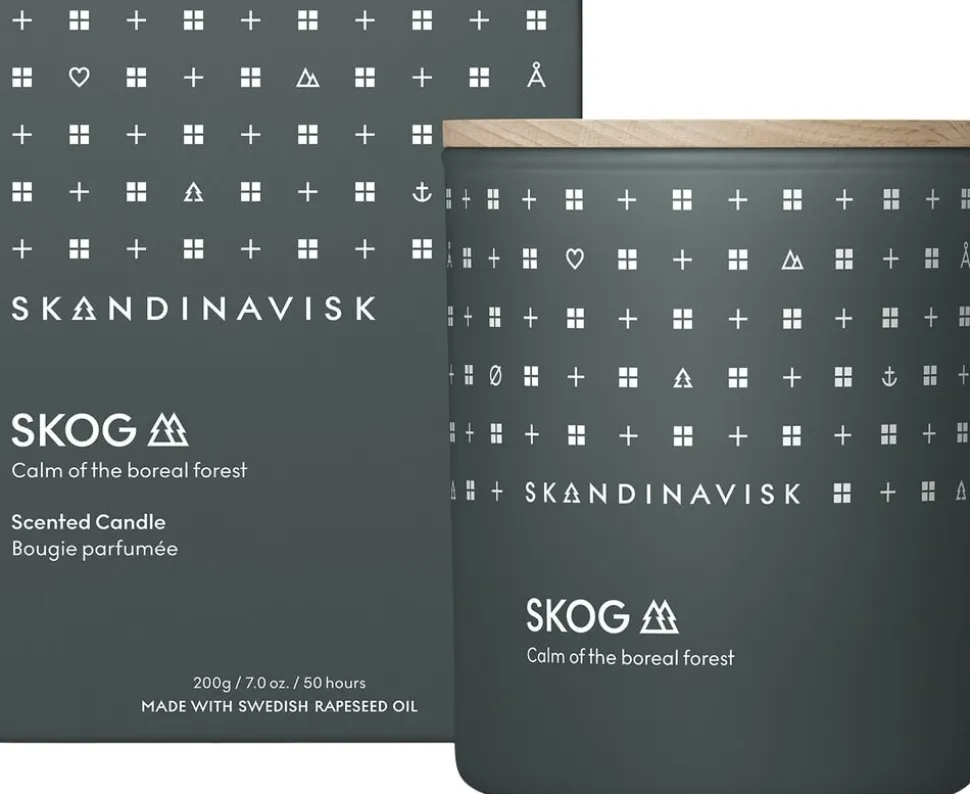 SKOG Scented Candle w Lid 200g