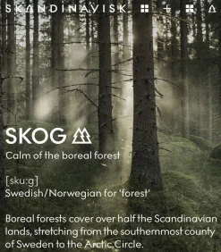 SKOG Scented Candle w Lid 200g