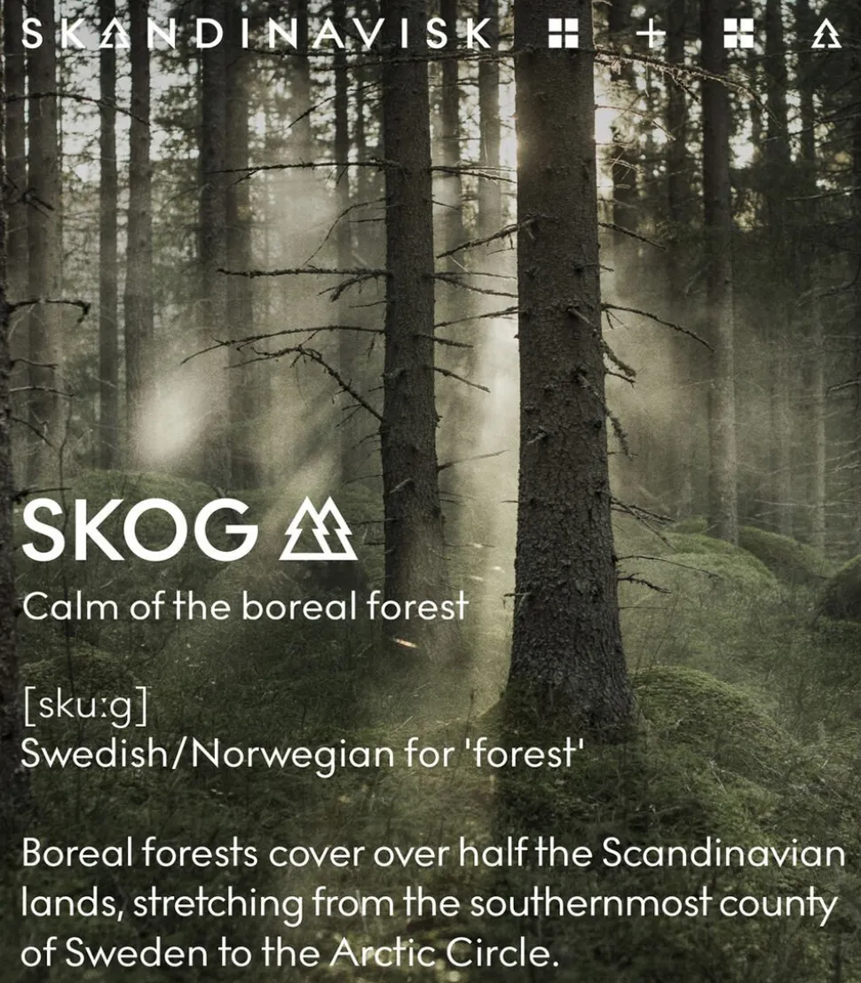 SKOG Scented Candle w Lid 200g