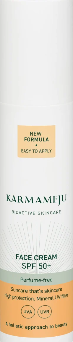 SUN Face Cream, SPF 50+, zinc perfume free
