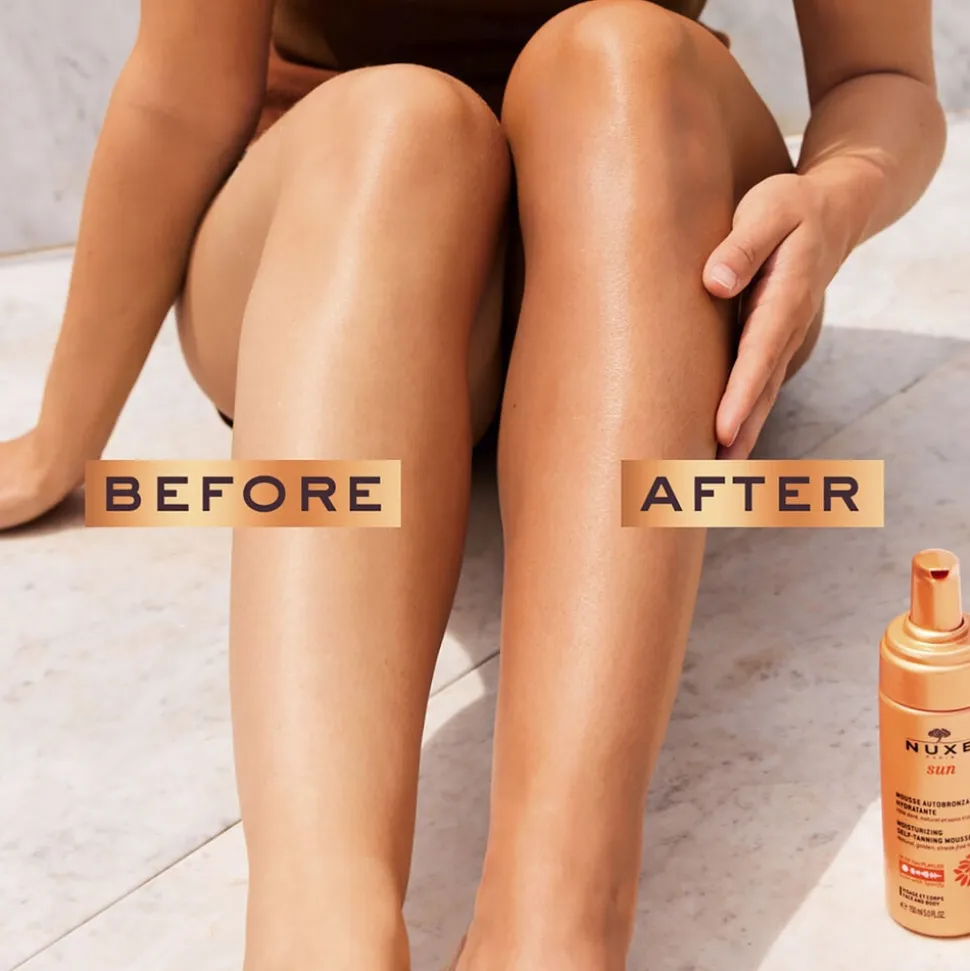 SUN MOISTURIZING SELF-TANNING MOUSSE 150ML
