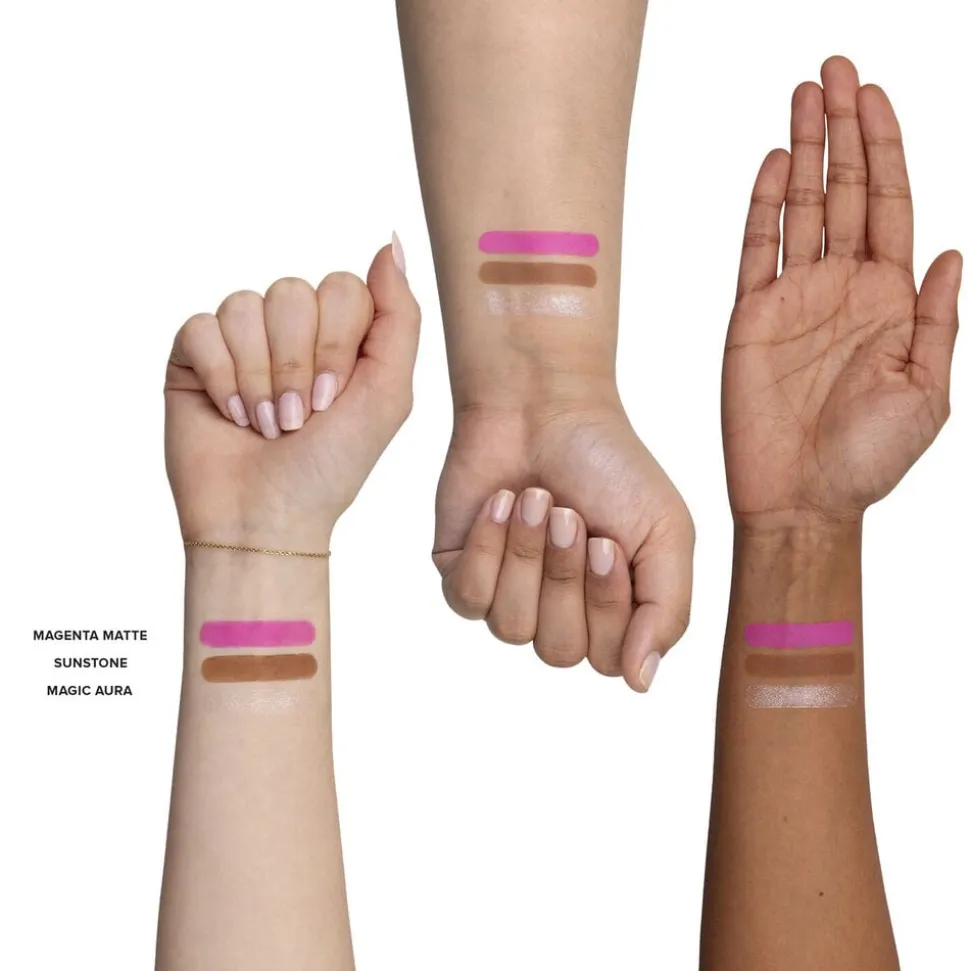 Sunpink Glow Sæt - Makeupsæt i æske