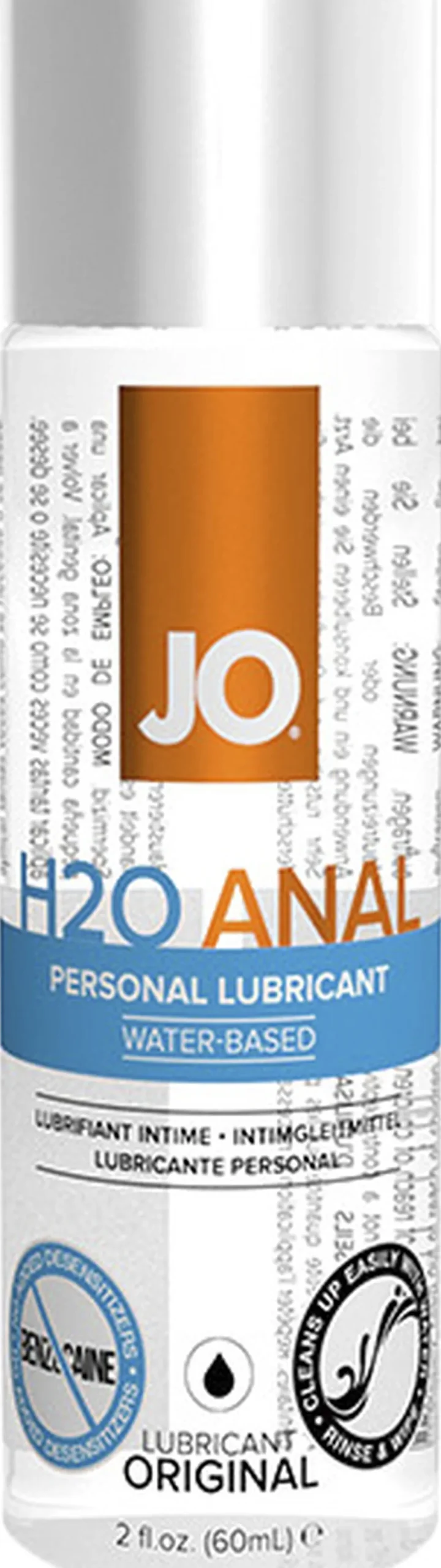 System JO - Anal H2O Lubricant 60 ml