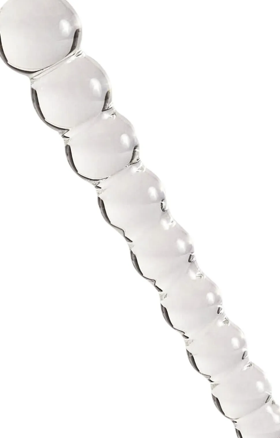 Tansy Beaded Glasdildo