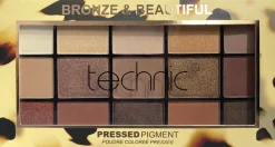 TECHNIC Bronze & Beautiful Øjenskygge Palette