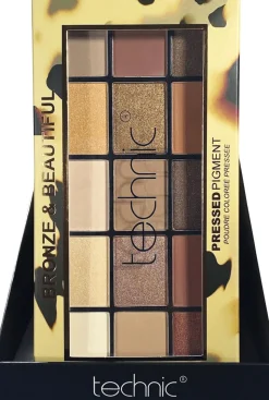 TECHNIC Bronze & Beautiful Øjenskygge Palette