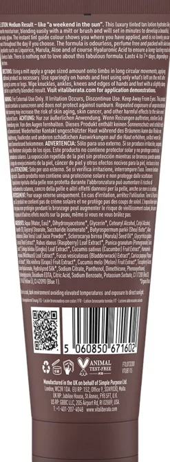 Tinted Tanning Lotion - Medium