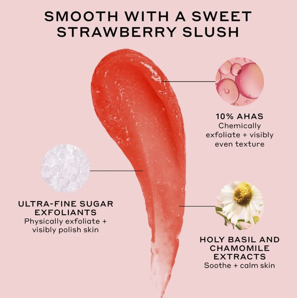 Transform Strawberry Smoothing Scrub