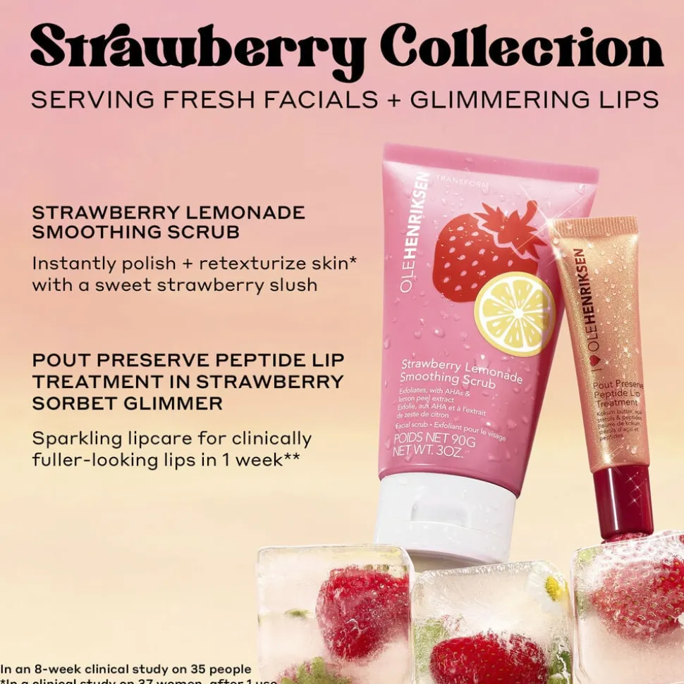 Transform Strawberry Smoothing Scrub