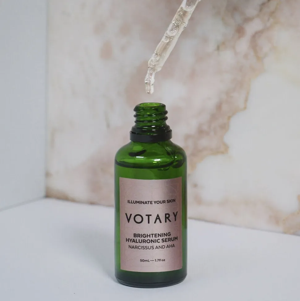 VOTARY Brightening Hyaluronic Serum, Narcisuss and AHAs 50 m
