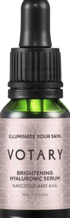 VOTARY Brightening Hyaluronic Serum, Narcisuss and AHAs 50 m