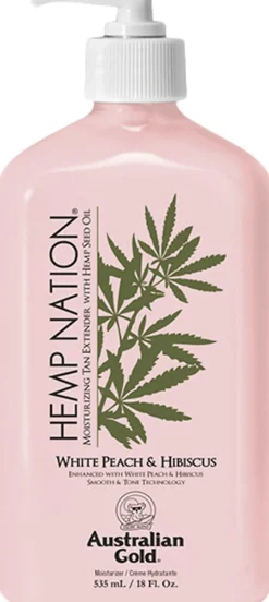 White Peach and Hibiscus