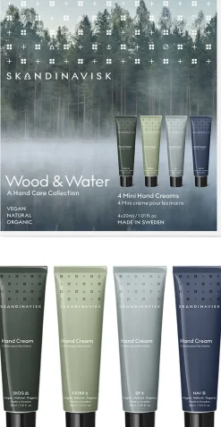 Wood & Water Mini Handcream Giftset (30mlx 4)