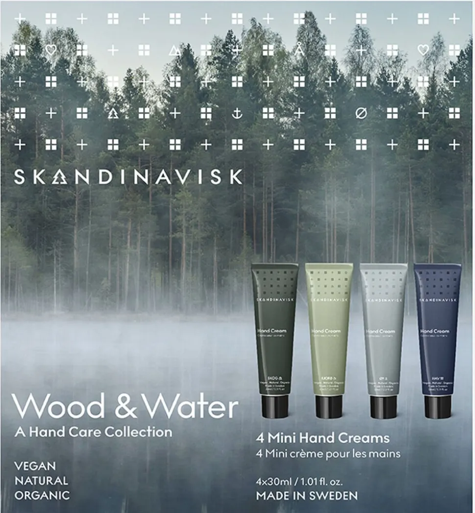 Wood & Water Mini Handcream Giftset (30mlx 4)