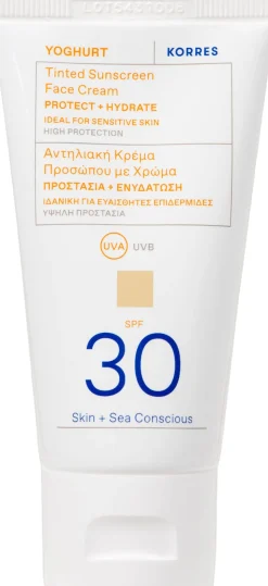 Yoghurt Tinted Sunscreen Face Cream SPF 30