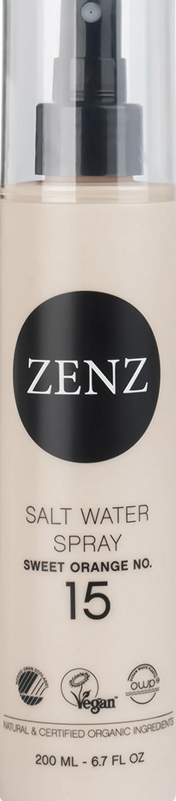 Zenz Organic Styling 15 Salt Water Spray Sweet Orange 200 ML