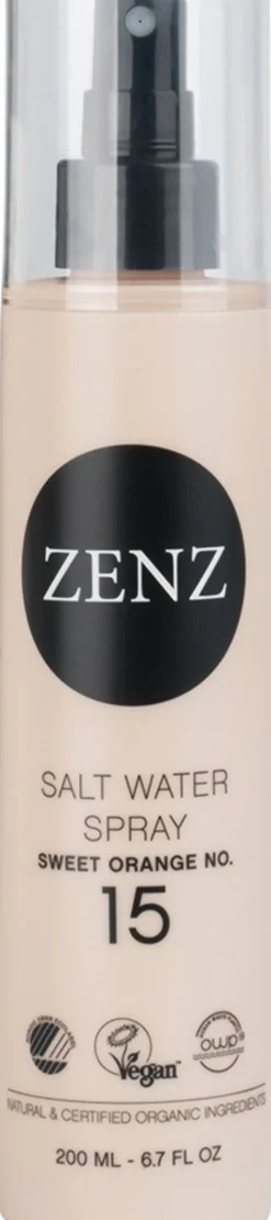Zenz Organic Styling 15 Salt Water Spray Sweet Orange 200 ML